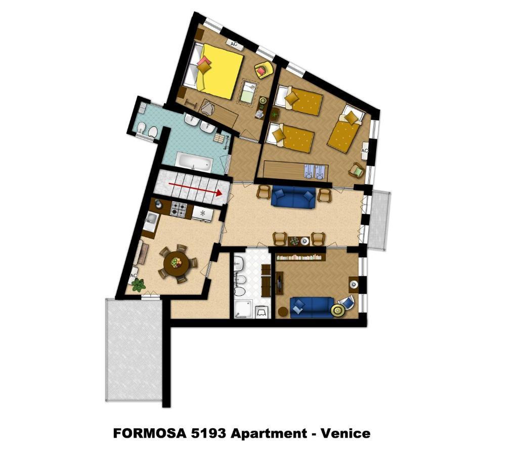 Ferienwohnung Casamisa Formosa 5193 Venedig Exterior foto